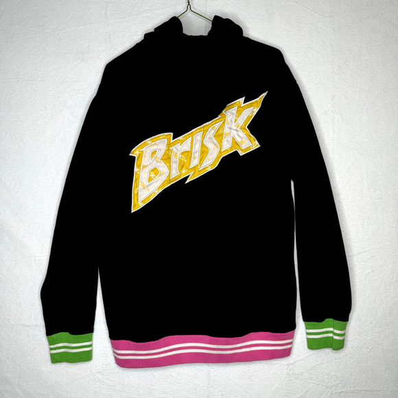 🥕 Anwar Carrots X Brisk Collab RARE Limited Hoodie Medium Black - Picture 2 of 12